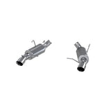 MBRP axle-back exhaust system fits 2011-2014 Ford Mustang aluminized steel S7225AL