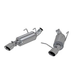 MBRP axle-back exhaust system fits 2011-2014 Ford Mustang aluminized steel S7227AL