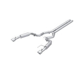 Fits 24 Ford Mustang 3" Cat Back Dual Split Rear Race Version 4.5" tips-S7253AL