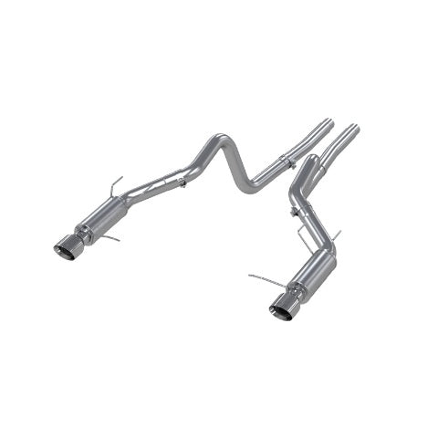 MBRP cat-back exhaust system fits Ford Mustang dual split rear exit Armor Pro Series T304 stainless steel S7260304