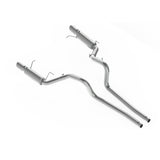 MBRP cat-back exhaust system fits 2011-2014 Ford Mustang dual split rear exit Armor Plus Series T409 stainless steel S7264409