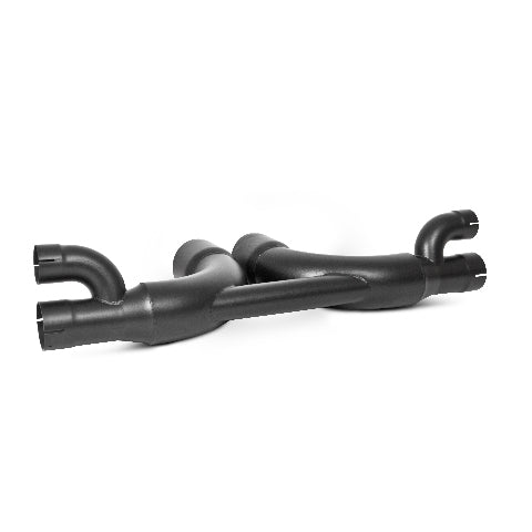 MBRP performance muffler fits 2014-2019 Porsche aluminized steel S7607BLK