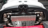 MBRP performance muffler fits 2014-2019 Porsche aluminized steel S7607BLK
