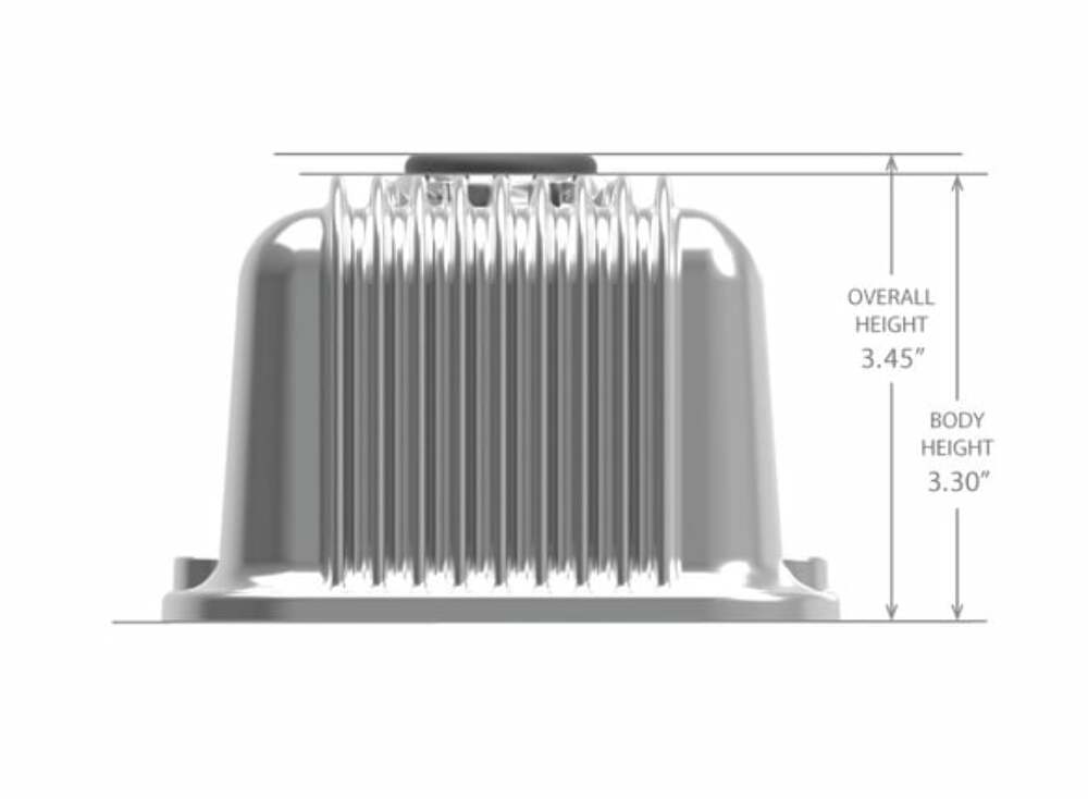 Hooker performance muffler polished finish-241-241