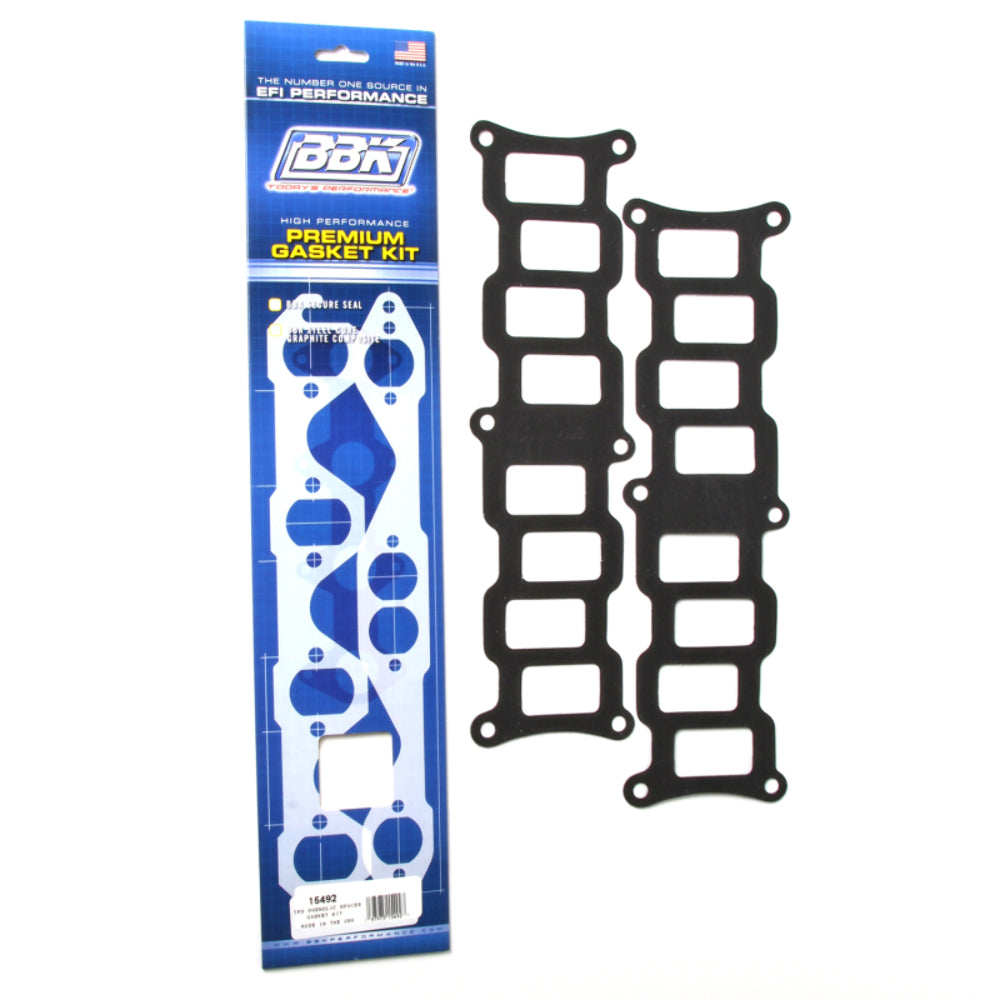 t Sbf Trick Flow Tfs Intake Manifold Upper-Lower Gasket Kit (Pair)-15492 BBK Performance