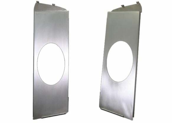 1969-1972 Chevrolet Blazer; Behind Seat Speaker Brackets SBNB072