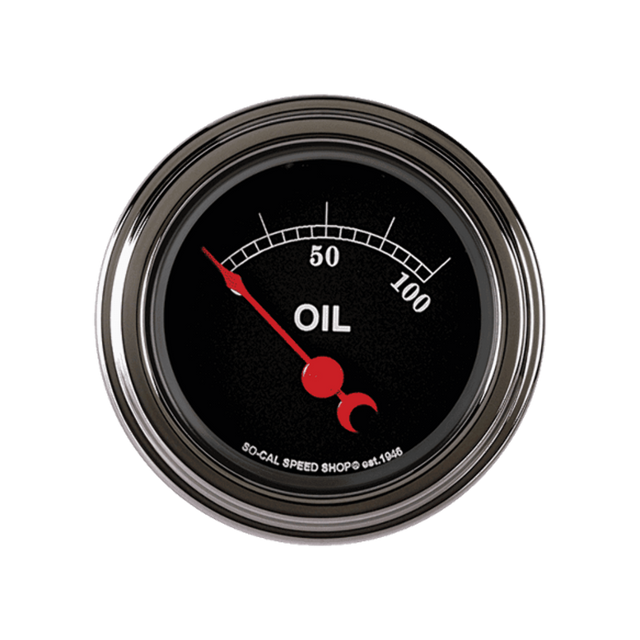 So-Cal 2 1/8" Oil Pressure SC81SLC