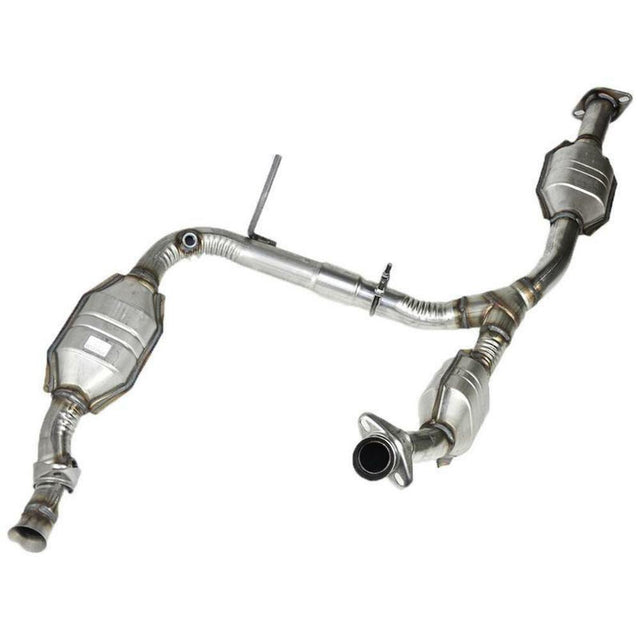 direct-fit catalytic converter fits 2002-2004 Ford Explorer 4L and 2002-2004 Mercury Mountaineer 4L V6 rear front Federal EPA gasket included 7712183 Schultz