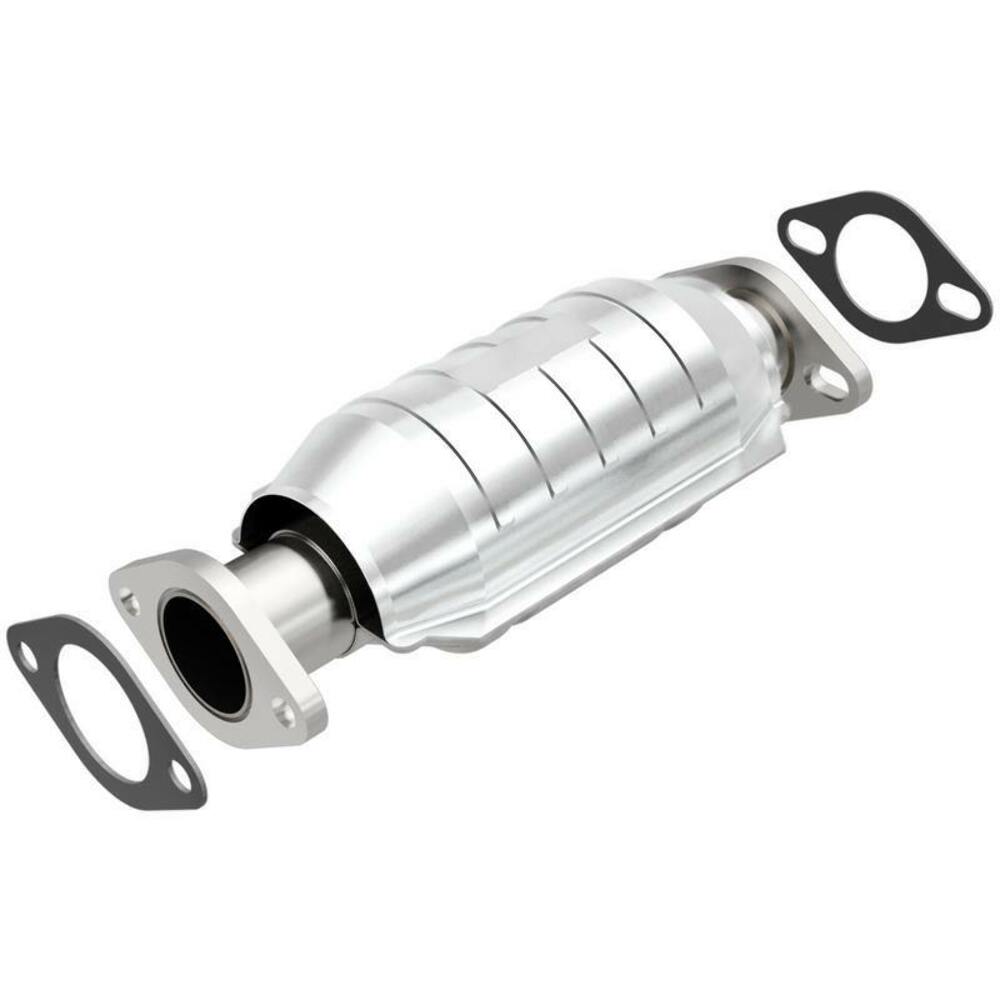 direct-fit catalytic converter fits 1975-1978 Datsun 280Z 2.8L and 1983-1987 Mazda B2000 2L L4 rear front Federal EPA with gaskets 7713011 Schultz