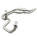 direct-fit catalytic converter fits 1989-1992 Chevy Camaro 5L and 1988-1992 Chevy Camaro 5.7L V8 rear front Federal EPA gasket included 7713078 Schultz