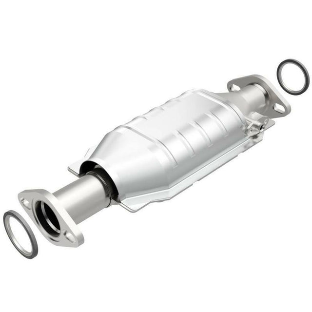 direct-fit catalytic converter fits 1975-1980 Toyota Celica 2.2L and 1975-1980 Toyota Celica 2.2L L4 rear front Federal EPA with gaskets 7713113 Schultz