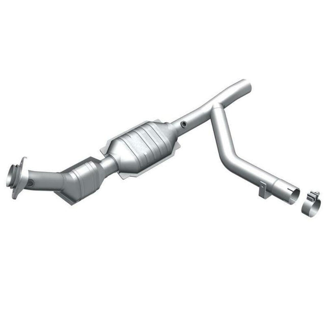 direct-fit catalytic converter fits 2001-2003 Ford F-150 5.4L and 2001-2003 Ford F-150 5.4L V8 Federal EPA no gasket included 7713276 Schultz