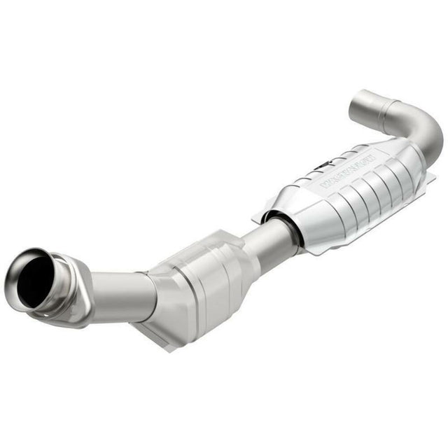 direct-fit catalytic converter fits 1999-2000 Ford F-150 4.2L and 1999-2000 Ford F-150 4.2L V6 Federal EPA no gasket included 7713314 Schultz