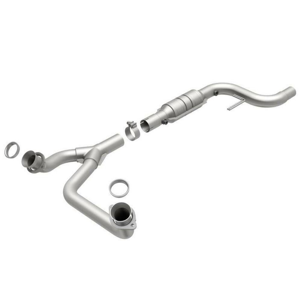 direct-fit catalytic converter fits 2000-2002 Chevy Camaro 3.8L and 2000-2002 Chevy Camaro 3.8L V6 rear front Federal EPA gasket included 7713324 Schultz
