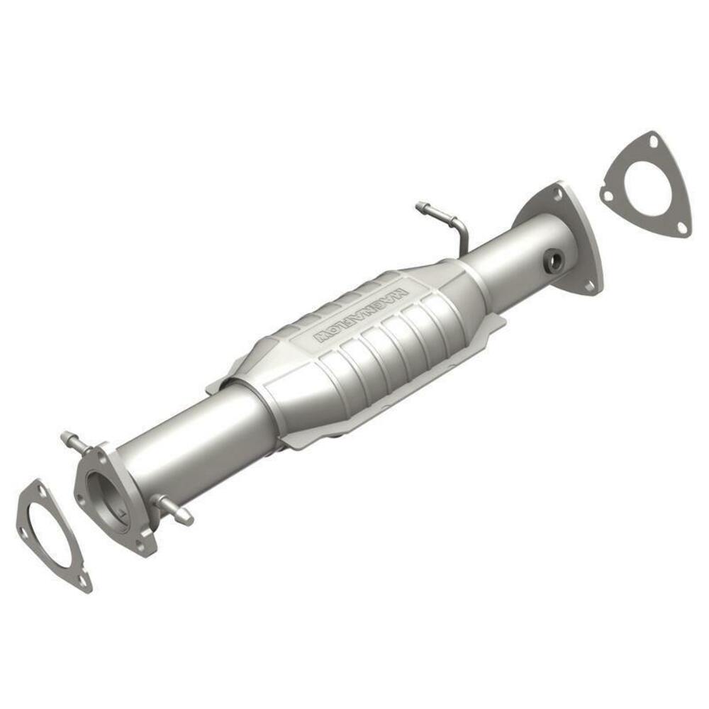 direct-fit catalytic converter fits 1996-1997 Chevy S10 4.3L V6 and 1996-1997 GMC Sonoma 4.3L V6 rear front Federal EPA with gaskets 7713330 Schultz