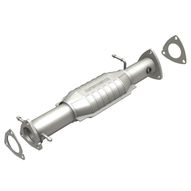 direct-fit catalytic converter fits 1996-1997 Chevy S10 4.3L V6 and 1996-1997 GMC Sonoma 4.3L V6 rear front Federal EPA with gaskets 7713330 Schultz