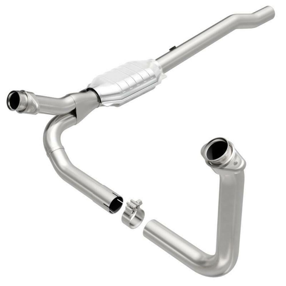 direct-fit catalytic converter fits 2002-2003 Dodge Ram 1500 4.7L and 2002-2003 Dodge Ram 1500 4.7L V8 Federal EPA no gasket included 7713338 Schultz