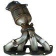 direct-fit catalytic converter manifold fits 2007-2017 Nissan Altima 2.5L rear front Federal EPA stainless steel no gasket included 7714003 Schultz