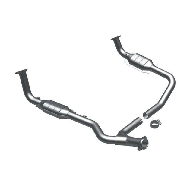 direct-fit catalytic converter fits 1995-2000 Land Rover Range Rover 4L and 1996-2000 Land Rover Range Rover 4L V8 rear front Federal EPA gasket included 7714013 Schultz