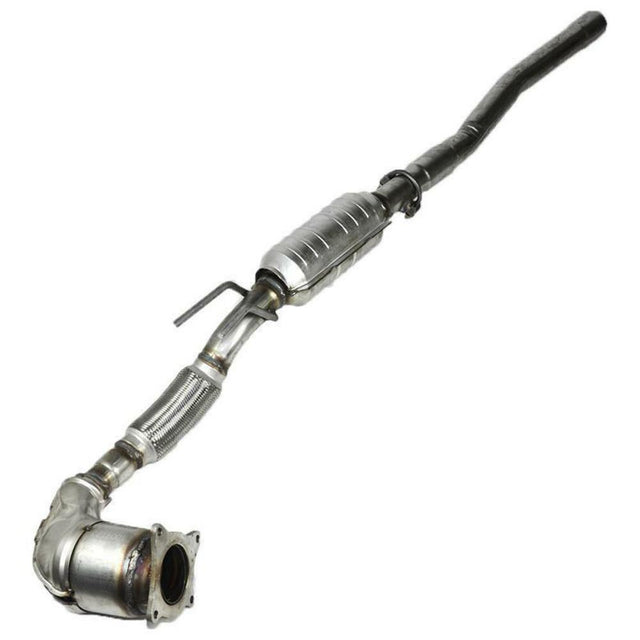 direct-fit catalytic converter fits 2006-2008 VW Passat 2L and 2006-2008 VW Passat 2L L4 rear front Federal EPA gasket included 7714058 Schultz