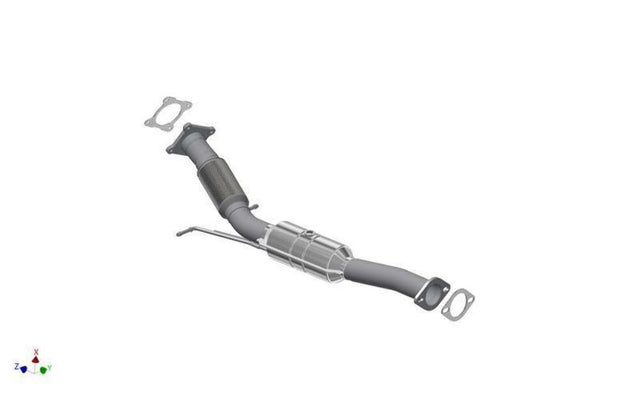 direct-fit catalytic converter fits 2003-2005 Volvo S60 2.4L rear front Federal EPA with gaskets 7714063 Schultz