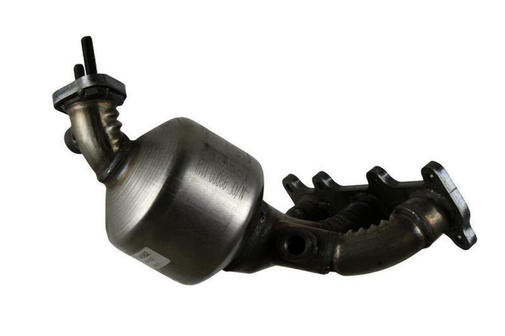 direct-fit catalytic converter fits 2001-2004 Hyundai Santa Fe 2.7L and 2001-2004 Hyundai Santa Fe 2.7L V6 rear front Federal EPA with gaskets 7714082 Schultz
