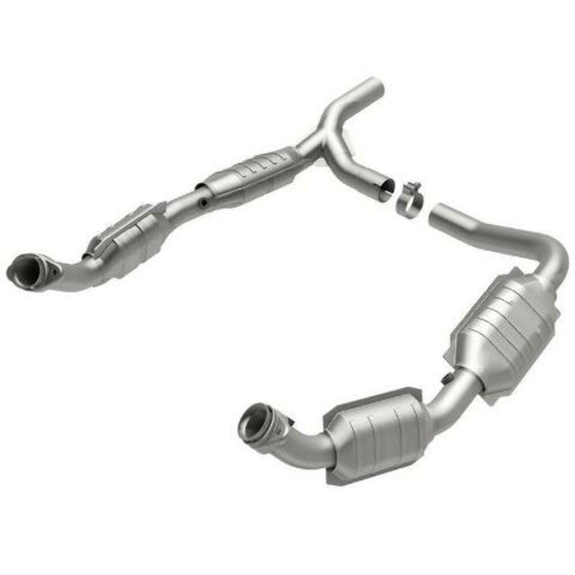 direct-fit catalytic converter fits 2007-2008 E 150 4.6L stainless steel 7716003 Schultz