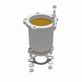 direct-fit catalytic converter fits 2003-2006 Kia Sorento 3.5L stainless steel 7716004 Schultz