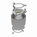 direct-fit catalytic converter fits 2004-2008 Forenz a 2L stainless steel 7716005 Schultz
