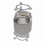 direct-fit catalytic converter fits 2004-2008 Forenz a 2L stainless steel 7716005 Schultz