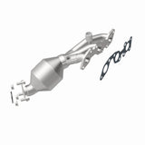 direct-fit catalytic converter fits 2002-2004 Nissan Frontier 3.3L stainless steel 7718016 Schultz