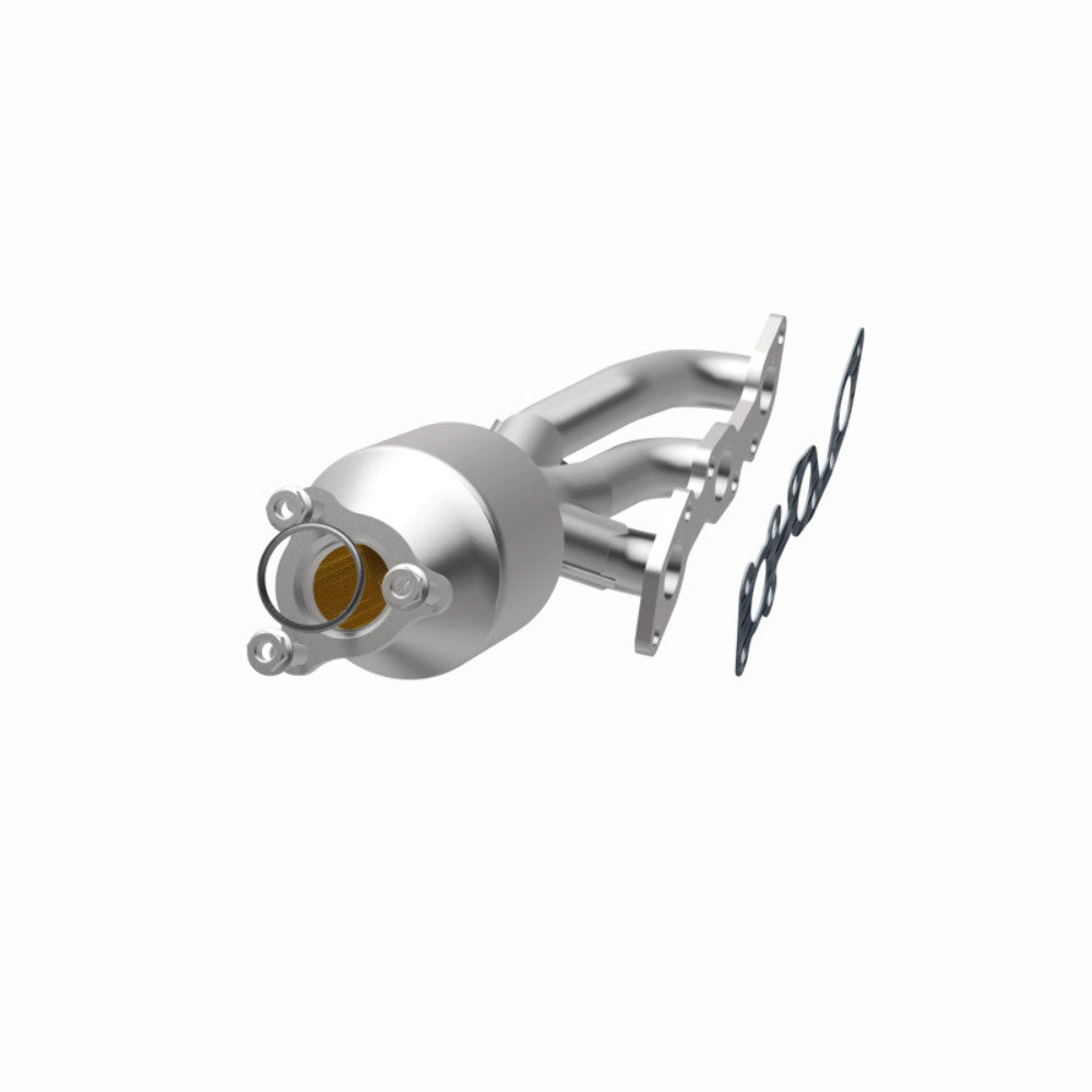 direct-fit catalytic converter fits 2002-2004 Nissan Frontier 3.3L stainless steel 7718017 Schultz
