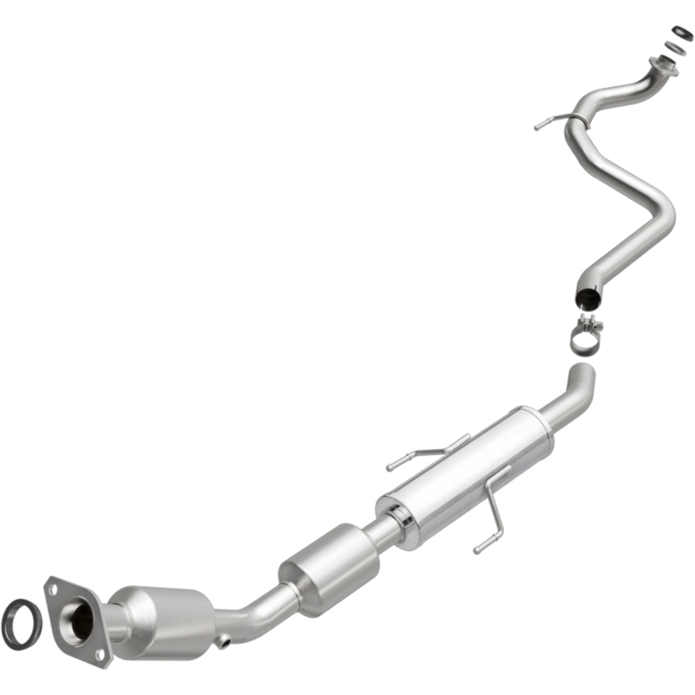 direct-fit catalytic converter fits 2007-2011 Toyota Yaris 1.5L and 2007-2011 Toyota Yaris 1.5L L4 rear front Federal EPA with gaskets 7719011 Schultz