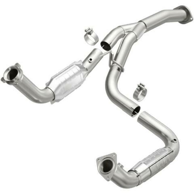 direct-fit catalytic converter fits 2011-2016 Sierra 2500 HD 6L stainless steel 7719013 Schultz