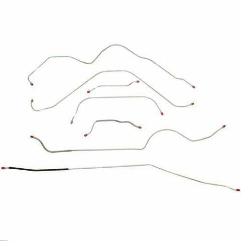 Complete Brake Line Kit stainless steel