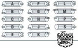 Jones Exhaust SD626-4D Super Duty Muffler 2.5 Inlet, 2.5 Outlet