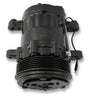 Hooker performance muffler black aluminum compressor-199-104