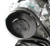 Hooker performance muffler black aluminum black-97-185