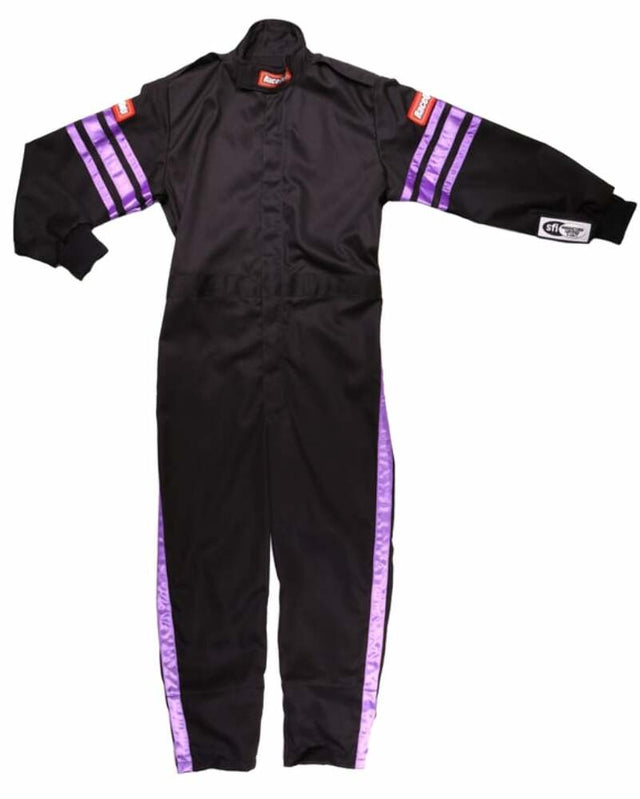 t Sfi-1 Jr Suit Purple Trim Ksml - 1950592RQP RaceQuip