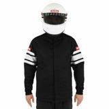 t Sfi-5 Jacket Black Large - 121005RQP RaceQuip