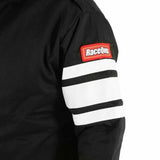t Sfi-5 Jacket Black Large - 121005RQP RaceQuip