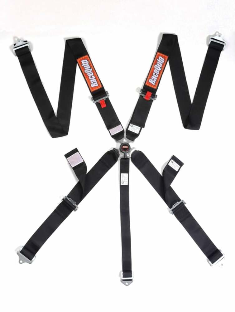 RaceQuip racing harness black 742002RQP