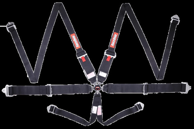 RaceQuip racing harness black 747007RQP