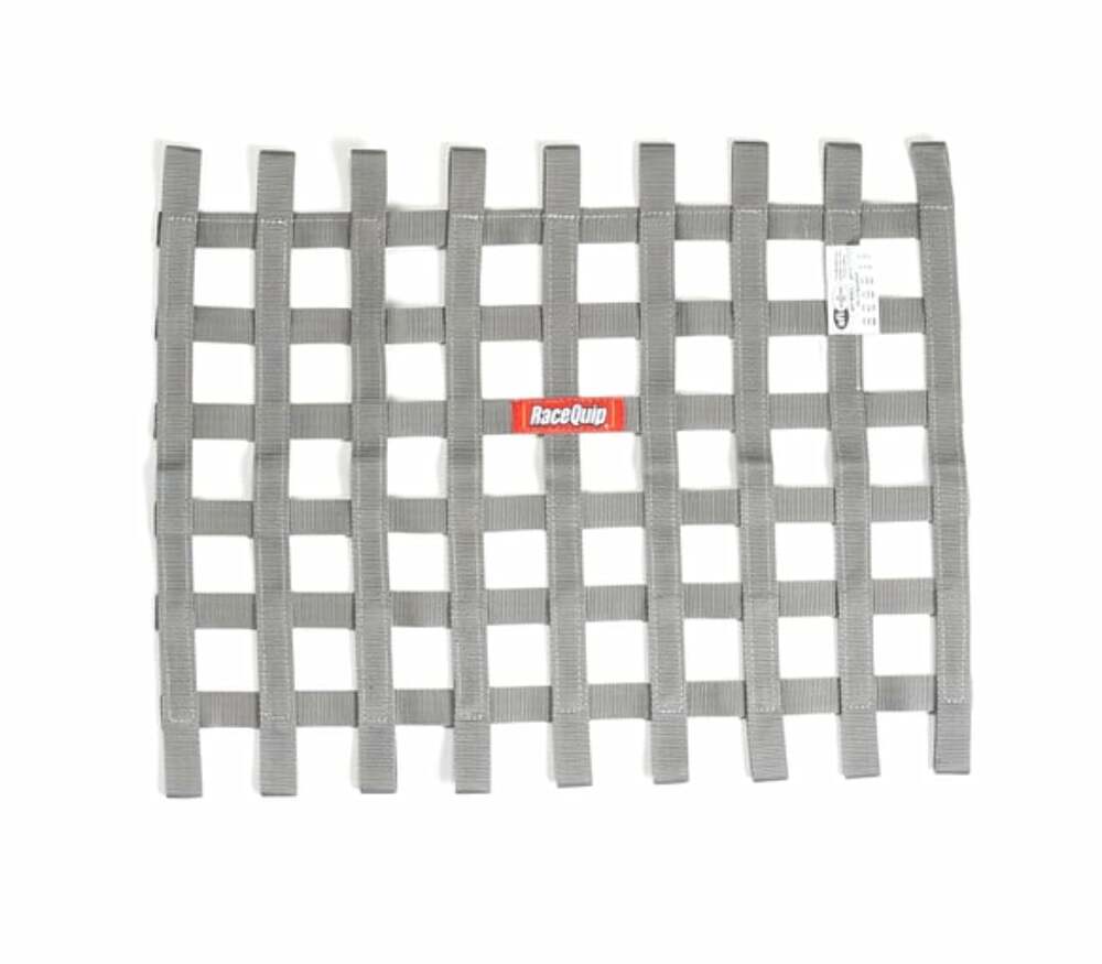t Sfi Ribbon Window Net Platinum - 725065RQP RaceQuip