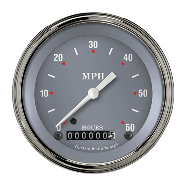 SG Series 3 3/8" Low Speed Speedometer LSSG