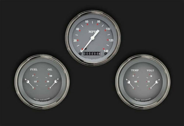 t SG Series Three Gauge Set SG04SLF Classic Instruments