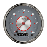 Silver Series 3 3/8" Low Speed Speedometer LSSS