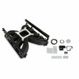 Holley Single plane intake manifold for Gen III Hemi, EFI Black 300-930BK for 2009-2023 Chrysler black aluminum