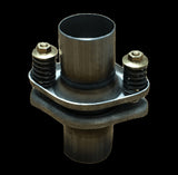 Jones Exhaust mandrel bent exhaust tubing 2 inch steel universal sj200-universal-spherical-joint-w-spring-bolts-2-in-id-x-6-in-l