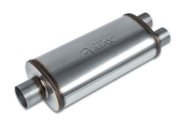 Fits 1980-86 GMC K1500 Suburban Straight Through Muffler-Stainless SM12278-JHPR